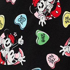 Mickey & Minnie Lounge Short, MICKEY AND MINNIE VALENTINES PRINT, swatch