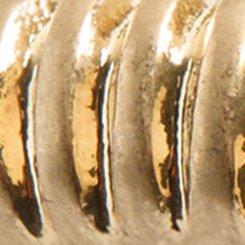 Plus Size Rope Stone Ring Set, GOLD, swatch