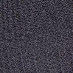 Waffle Crochet Inset Top, OBSIDIAN, swatch