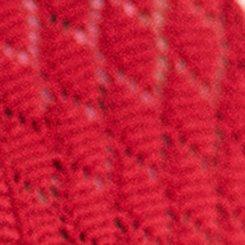 Retro Chic Scallop Edge Cardigan, SCARLET SAGE, swatch