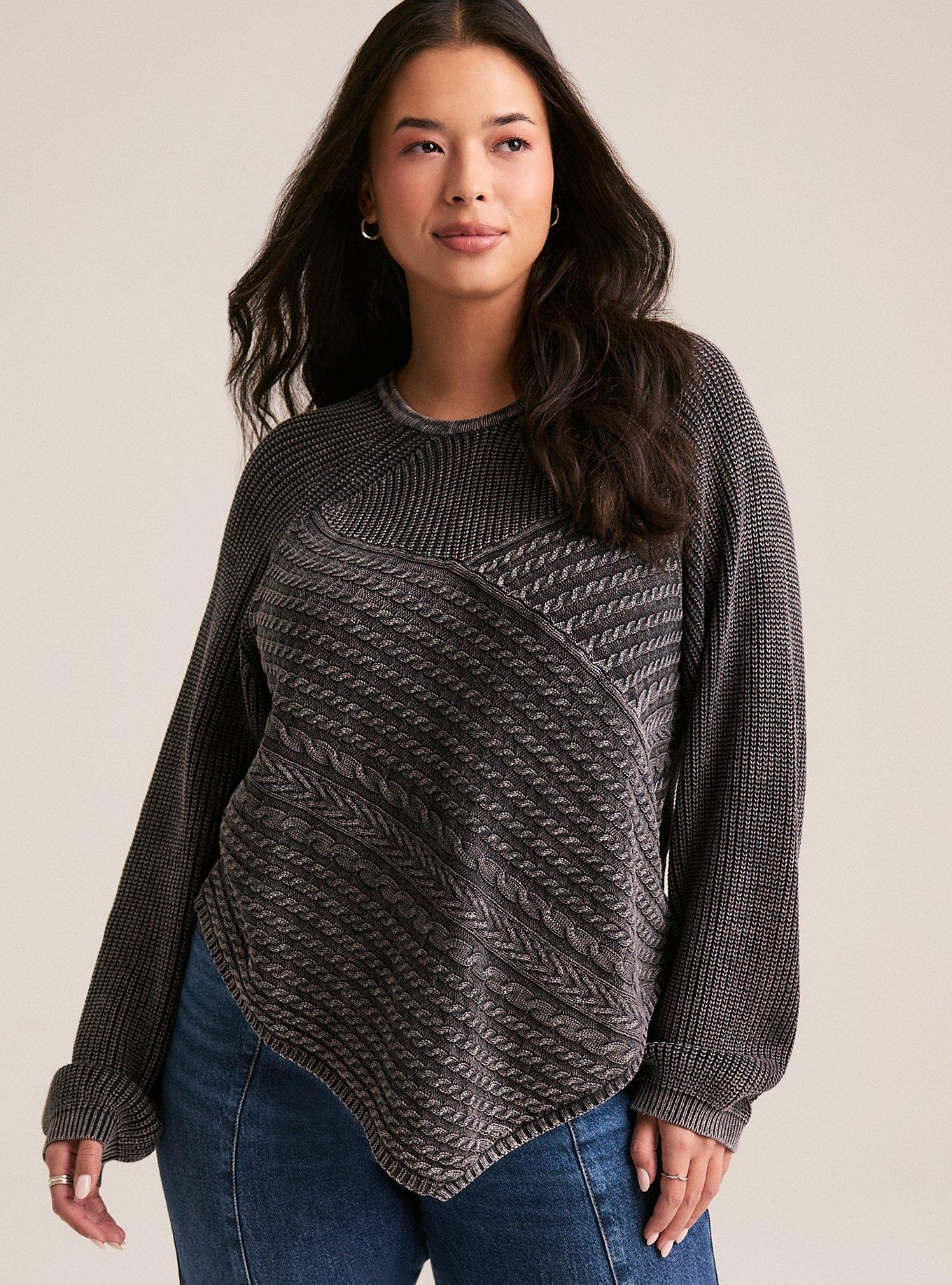 Festi Cropped Crew Sweater