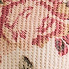 Festi Mixed Fabric Peasant Top, ANNAISE ROSES FLORAL SEEDPEARL, swatch