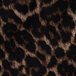 Light Weight French Terry Lounge Short, ON THE PROWL LEOPARD CHOCOLATE, swatch