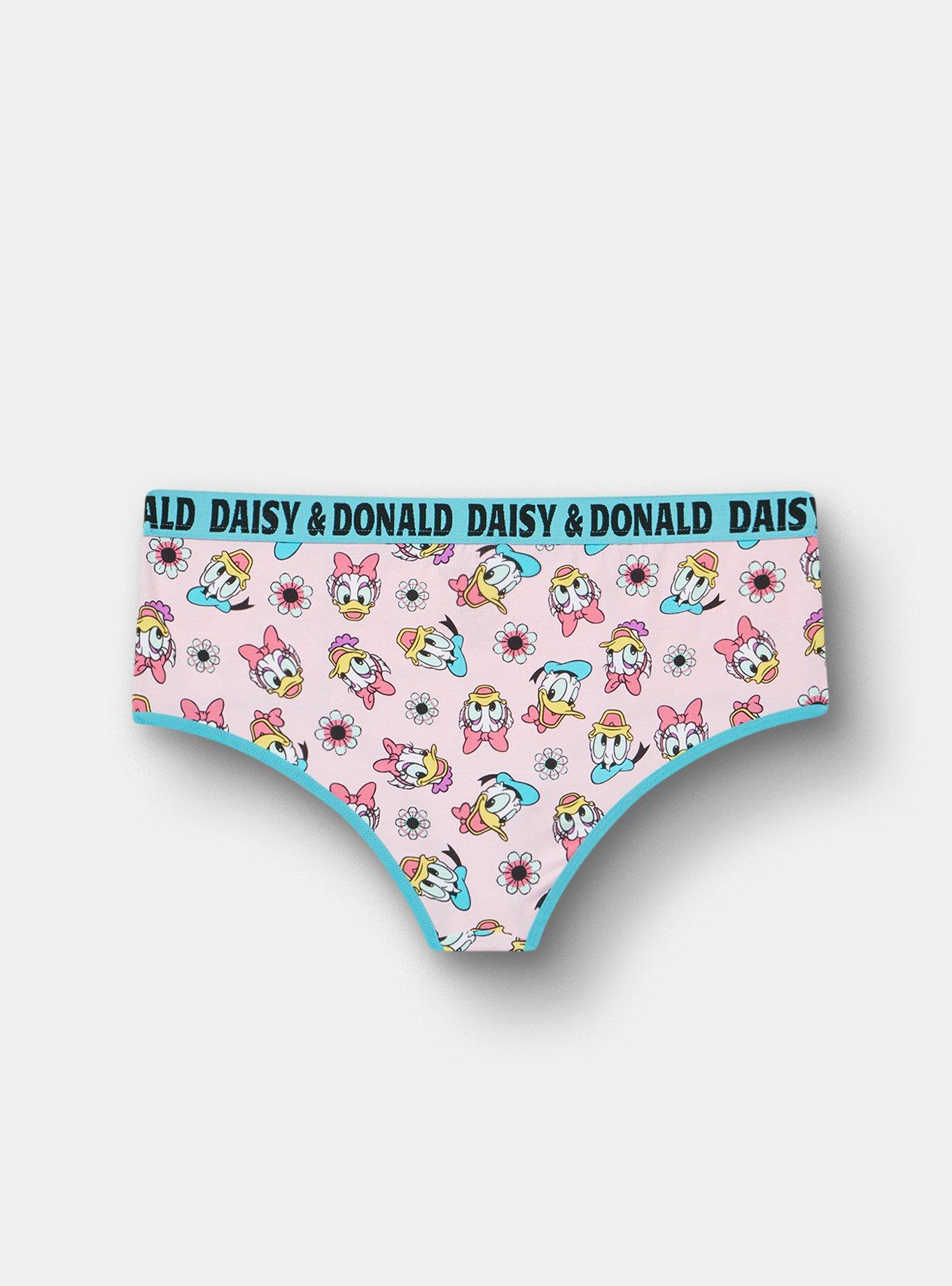 Daisy & Donald Duck Mid-Rise Cotton Cheeky Panty, MULTI, alternate