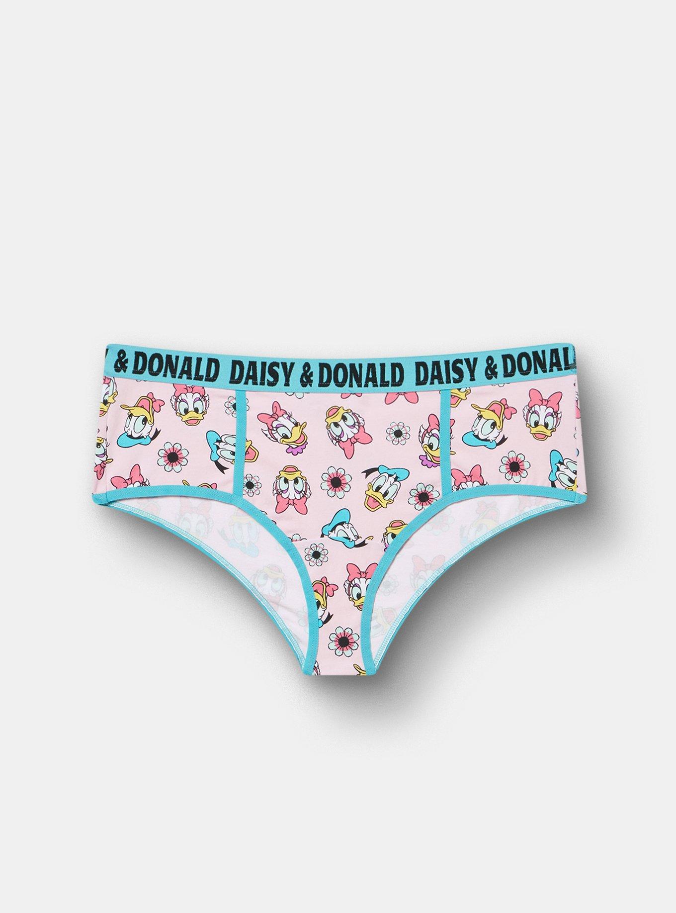 Daisy & Donald Duck Mid-Rise Cotton Cheeky Panty, MULTI, hi-res