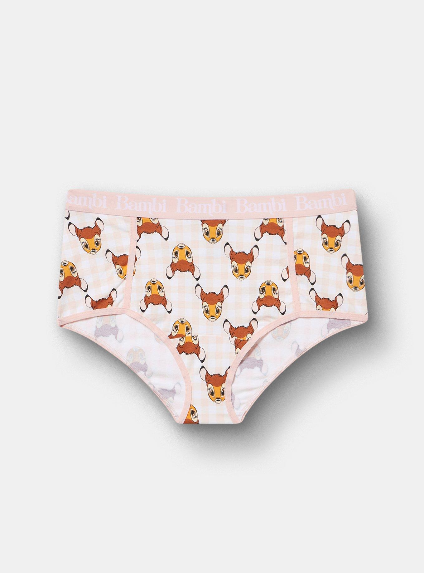 Bambi Mid-Rise Cotton Brief Panty, MULTI, hi-res