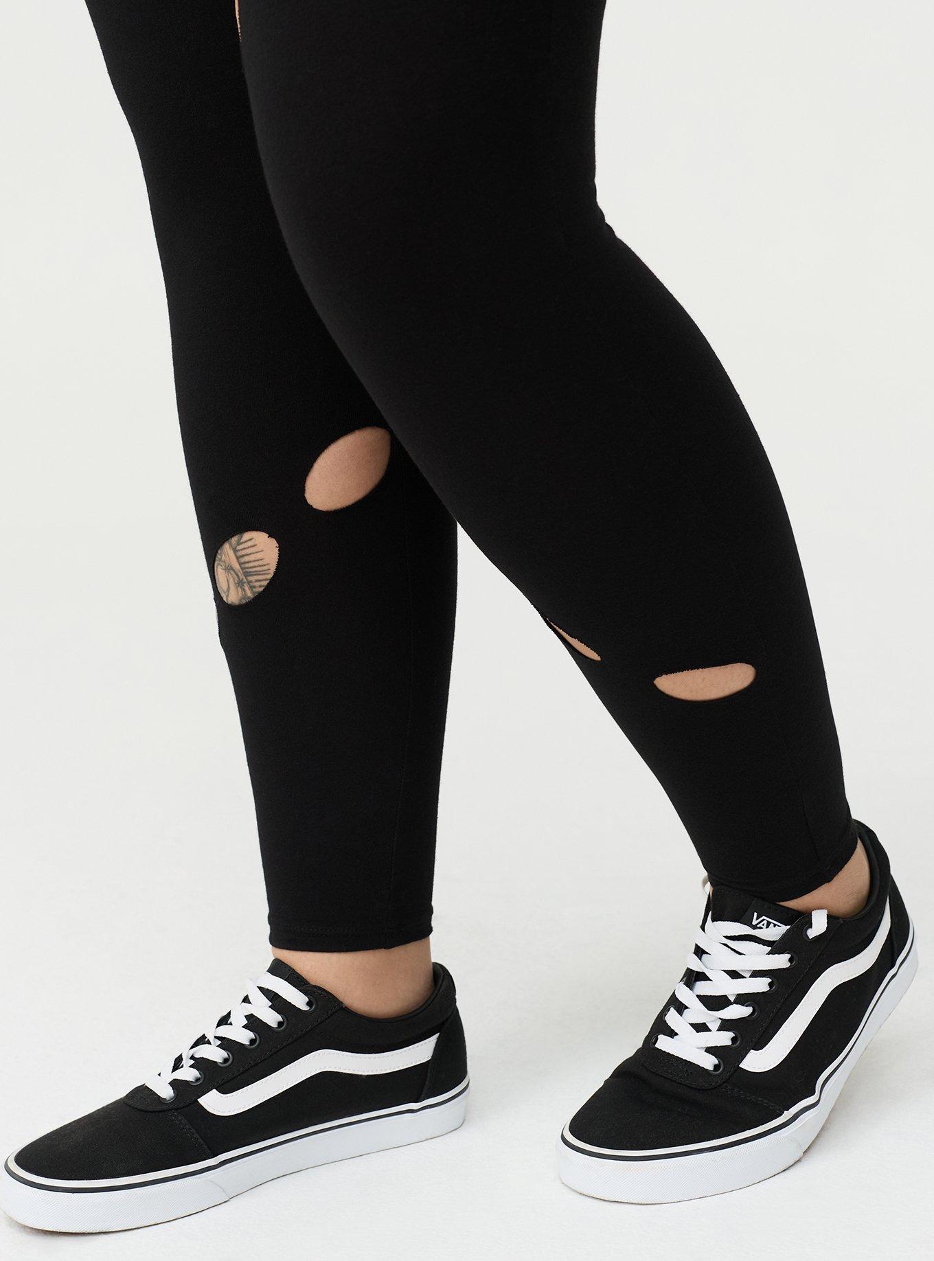Full Length Cutout Legging, DEEP BLACK, alternate