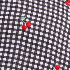 Lizzie Embroidered Button-Up Shirt, CHERRY BUSH, swatch