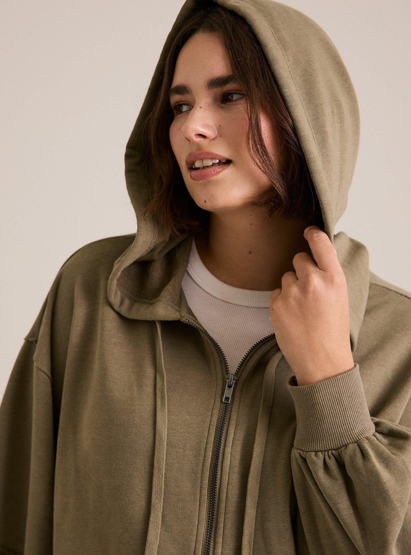 Festi Zip-Front Balloon Hoodie