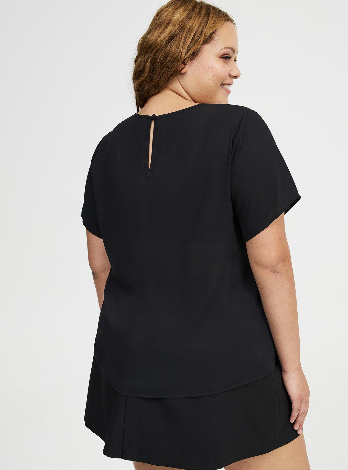 Abbey Embellished Neckline Top