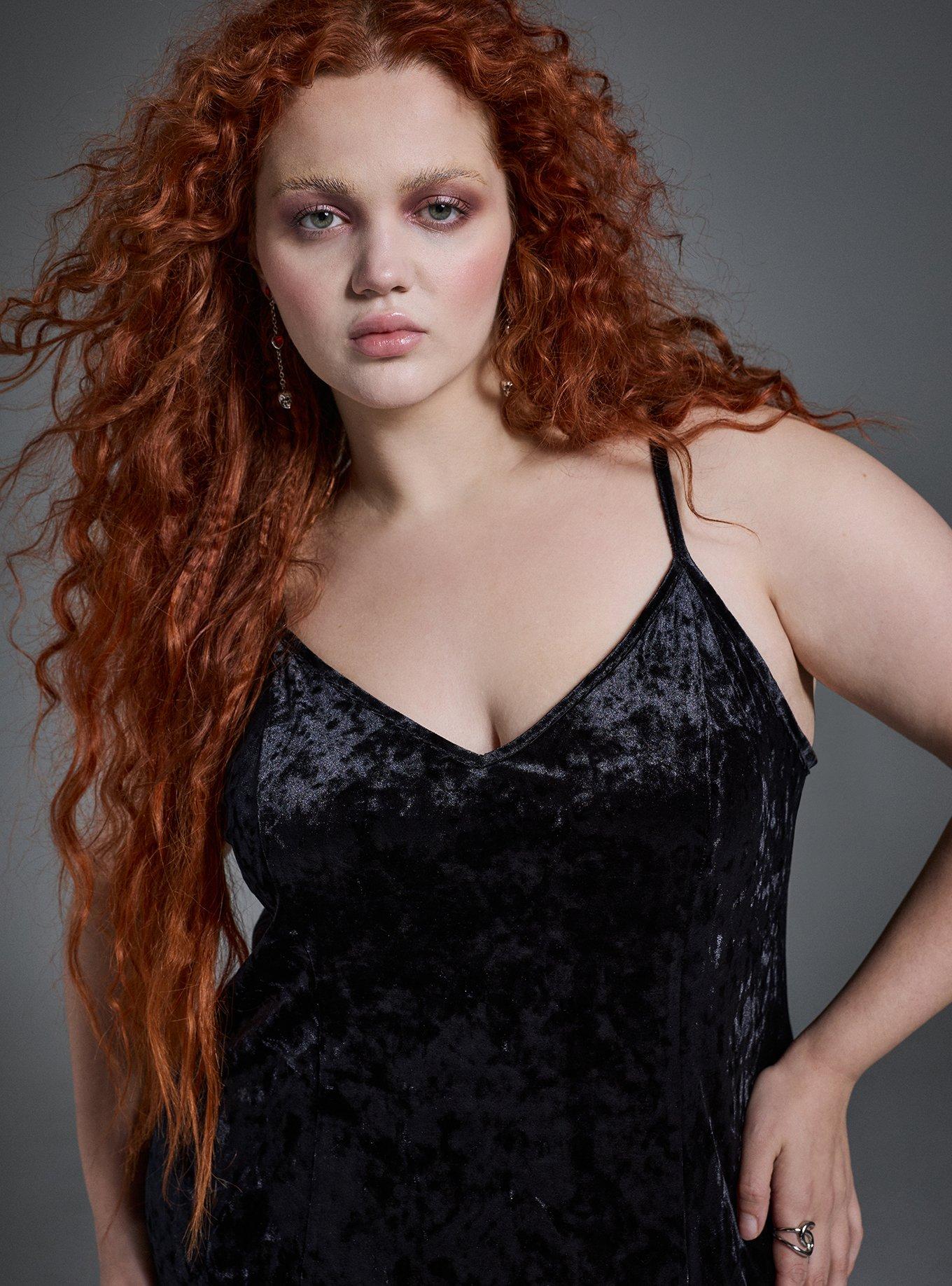 Nightfall Velour Maxi Dress