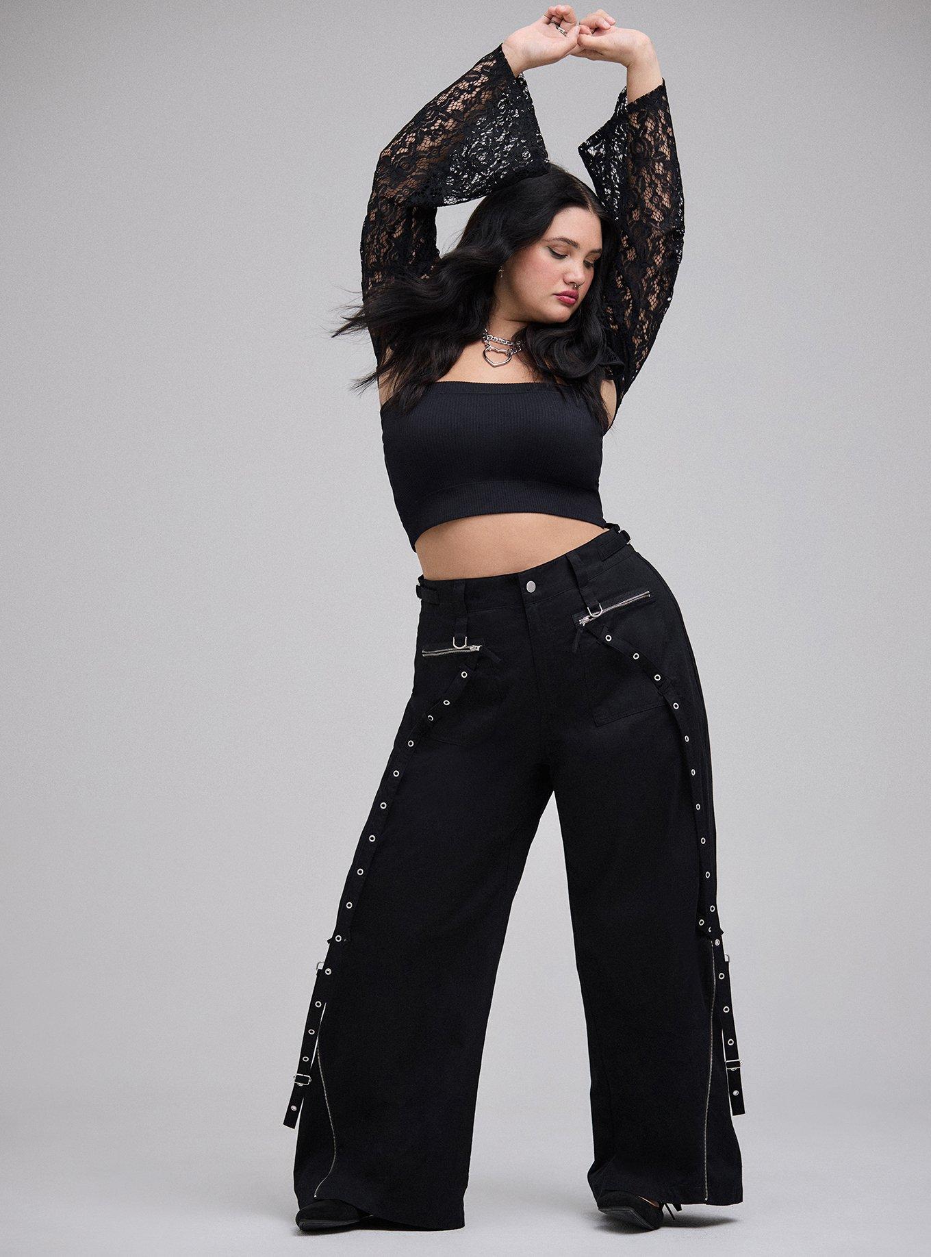 Nightfall Bell Sleeve Lace & Chain Bolero