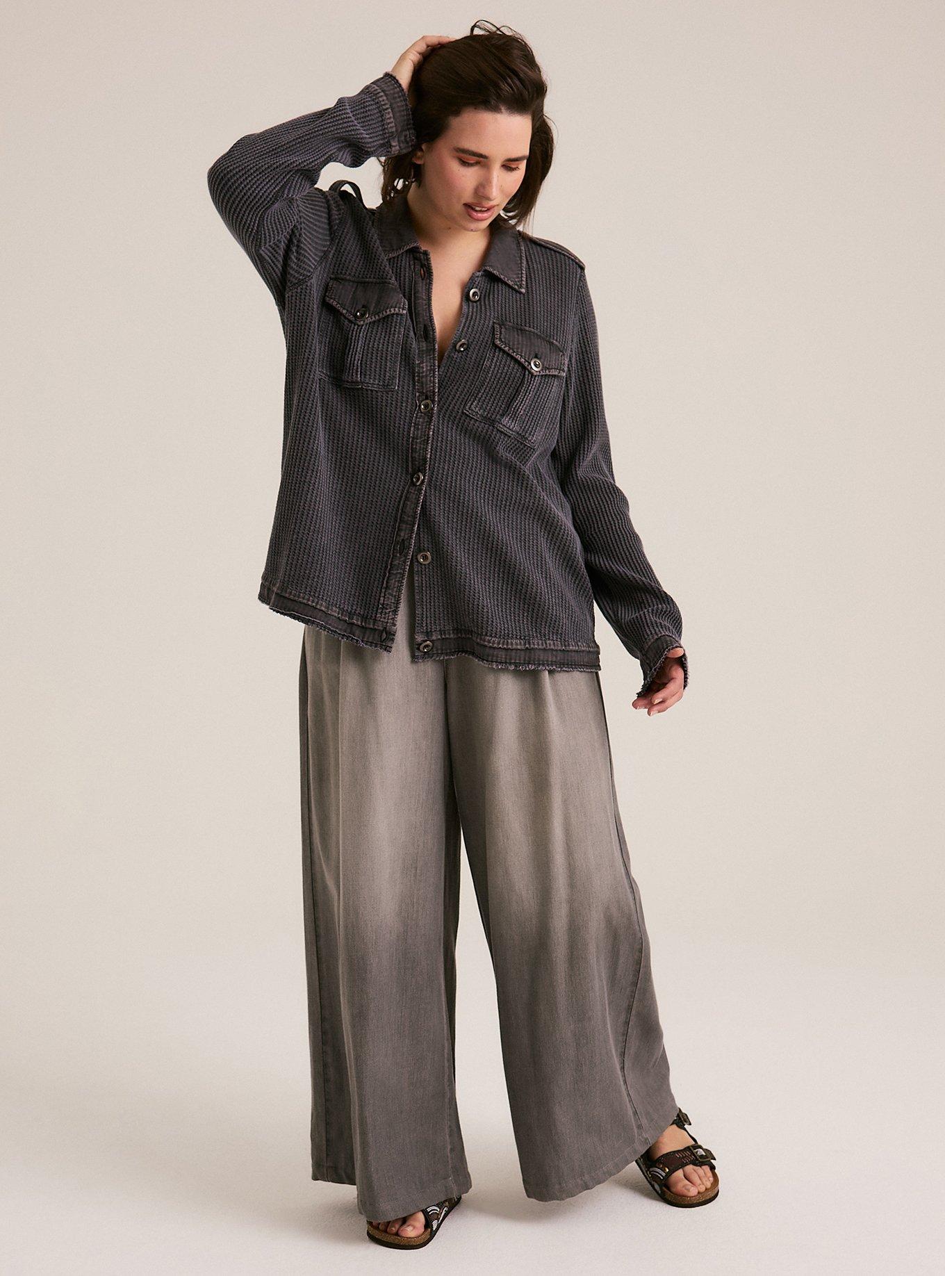 Festi Waffle Shacket, PHANTOM, alternate