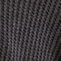 Plus Size Festi Waffle Shacket, PHANTOM, swatch