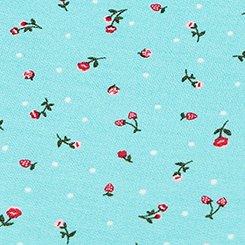 Plus Size Oversized French Terry Pullover Lounge Sweatshirt, ADORE DITSY FLORAL AQUA, swatch