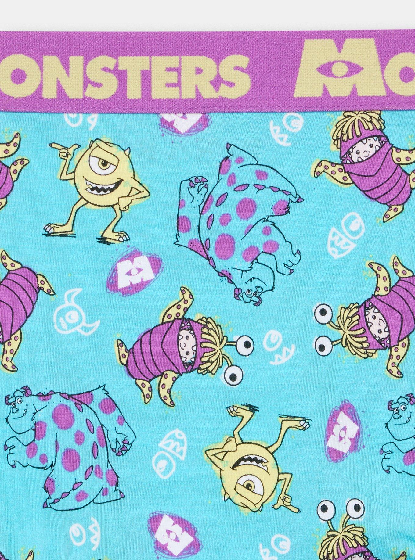 Monsters, Inc. Mid-Rise Cotton Hipster Panty, MULTI, alternate