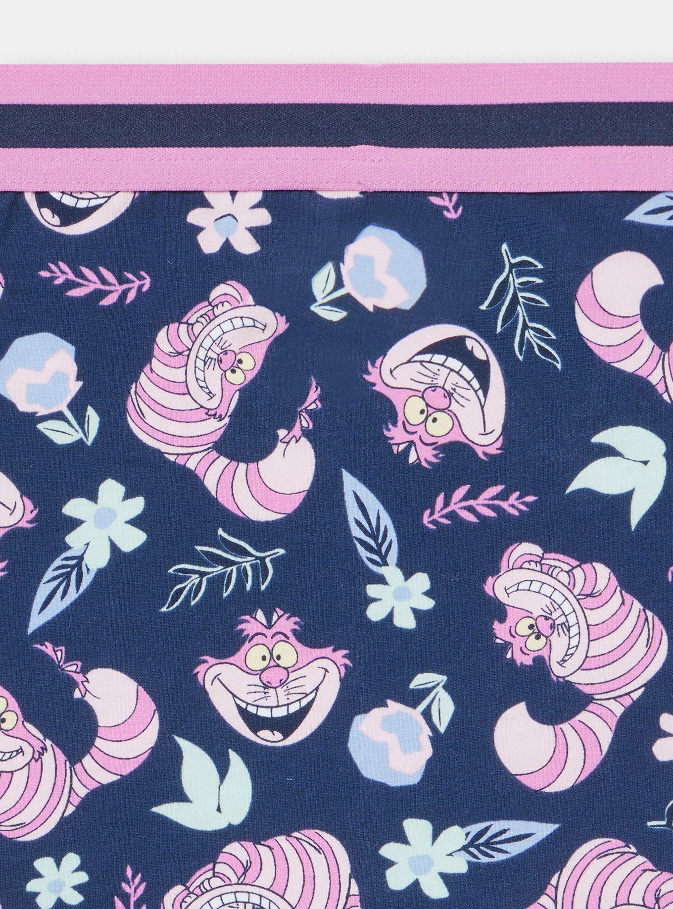 Cheshire Cat Mid-Rise Cotton Cheeky Panty, MULTI, alternate