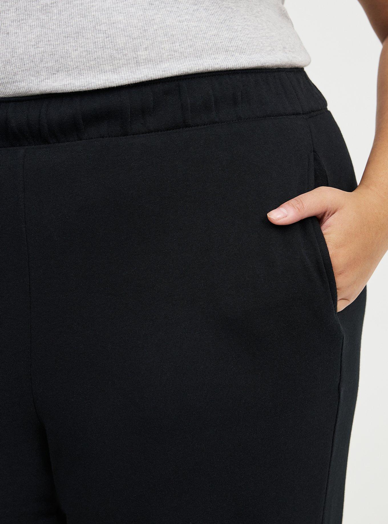 Pull-On Cozy Fleece Parachute Jogger, DEEP BLACK, alternate