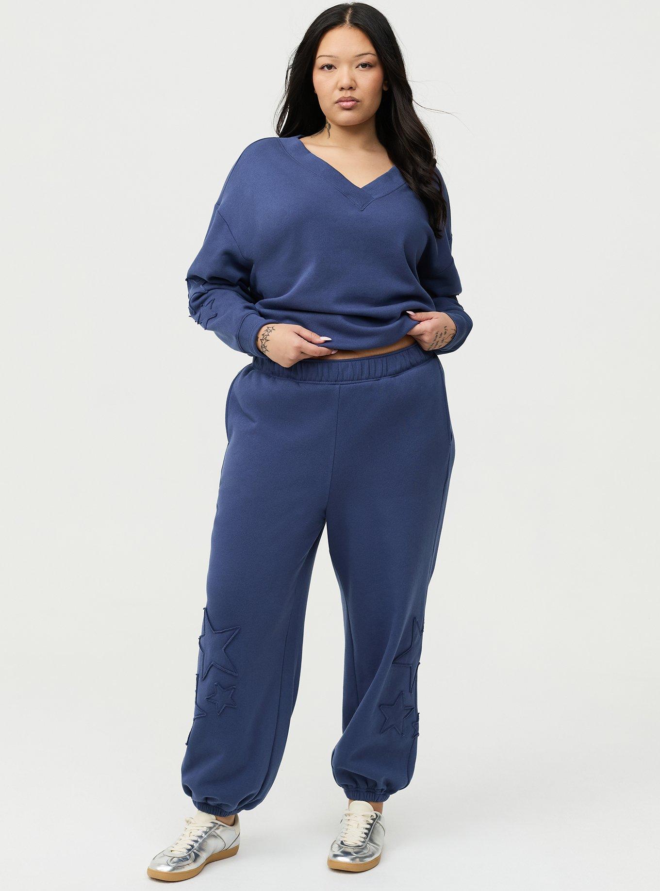 Pull-On Cozy Fleece Parachute Jogger, OCEANA, hi-res