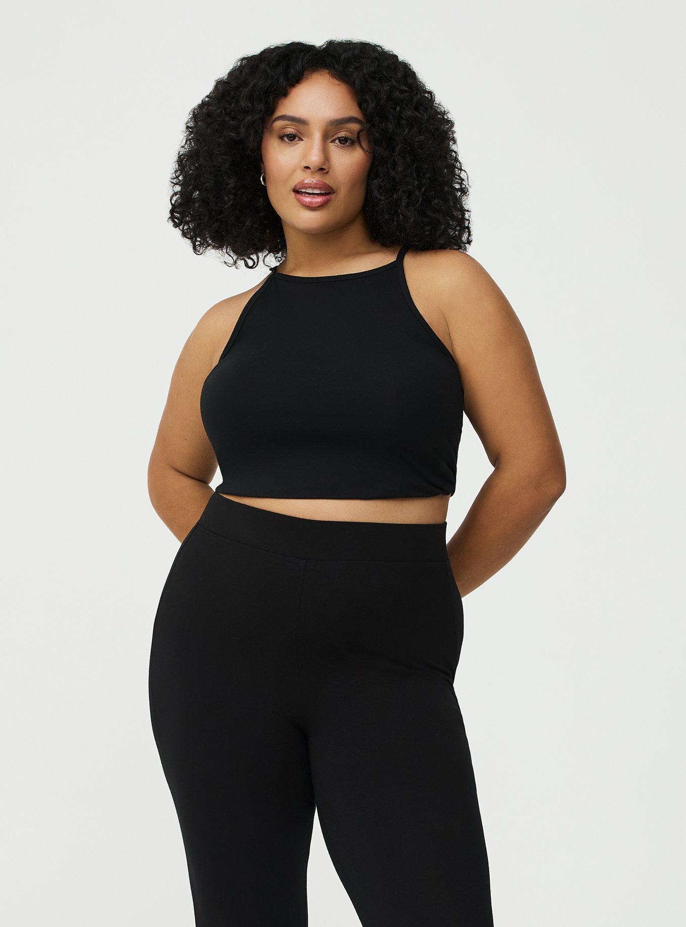 Capri Ballerina Tie Legging, DEEP BLACK, alternate