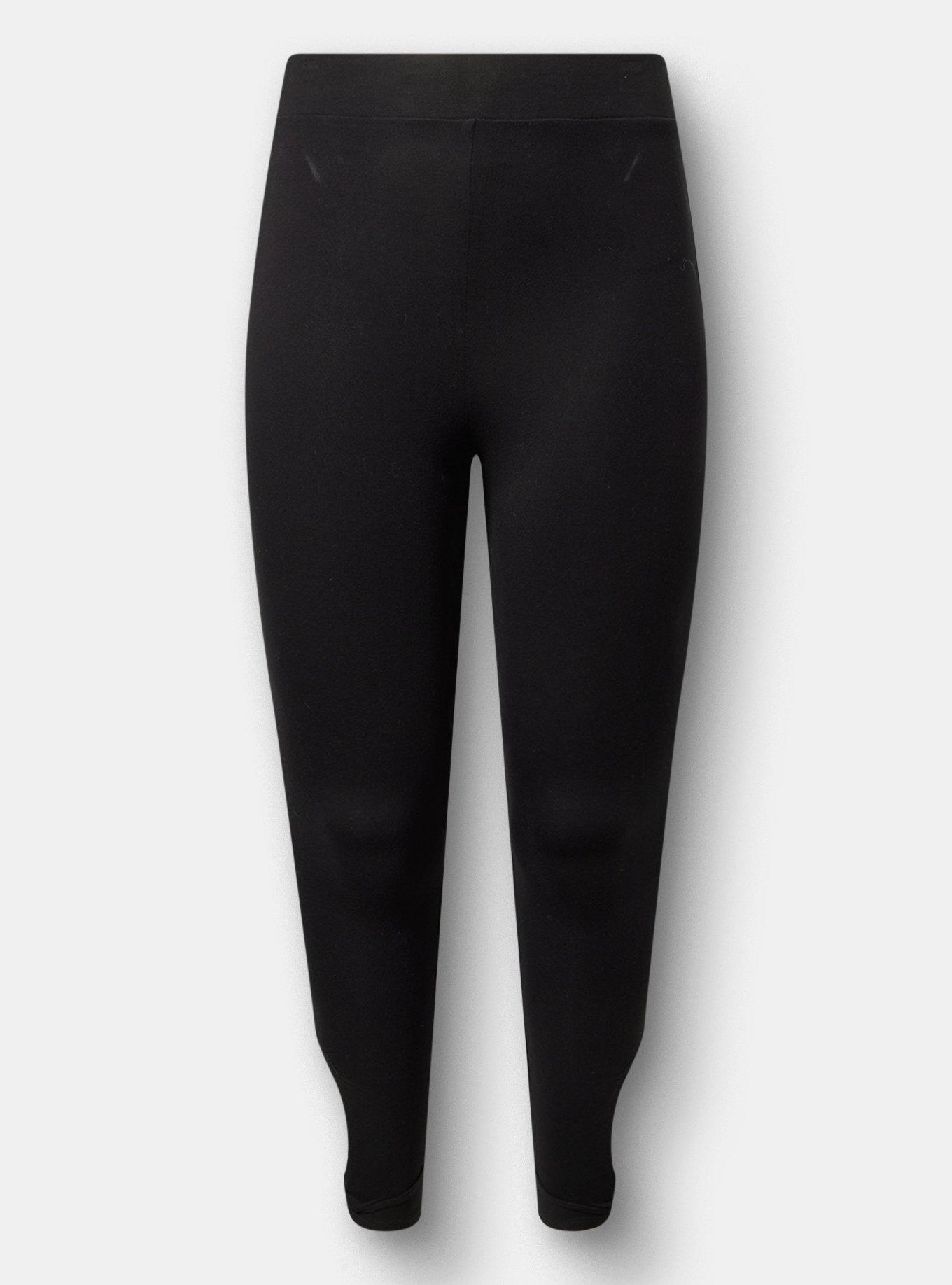 Full Length Ankle Twist Legging, DEEP BLACK, hi-res