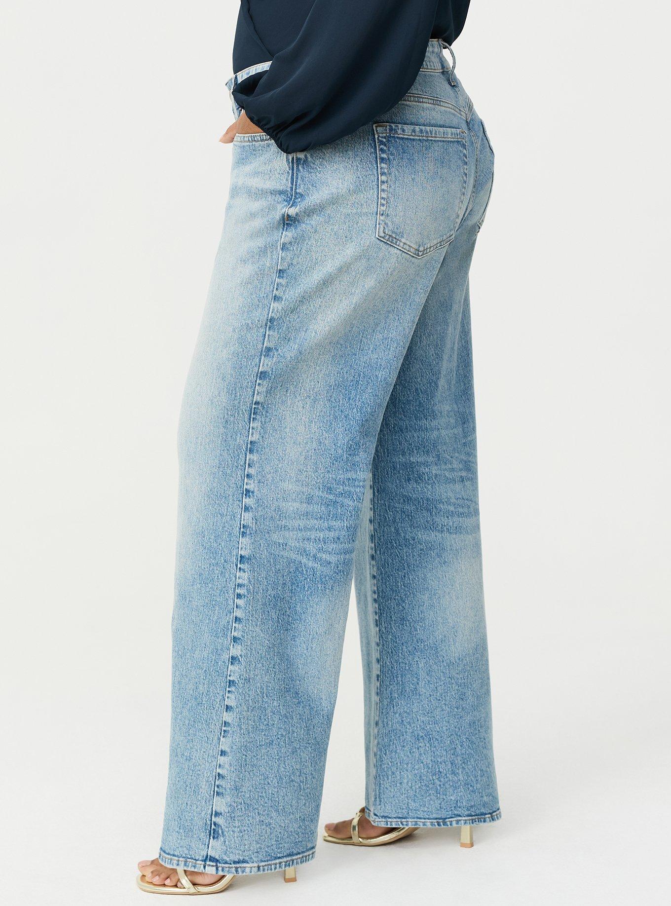 Baggy High-Rise Wide Leg Jean