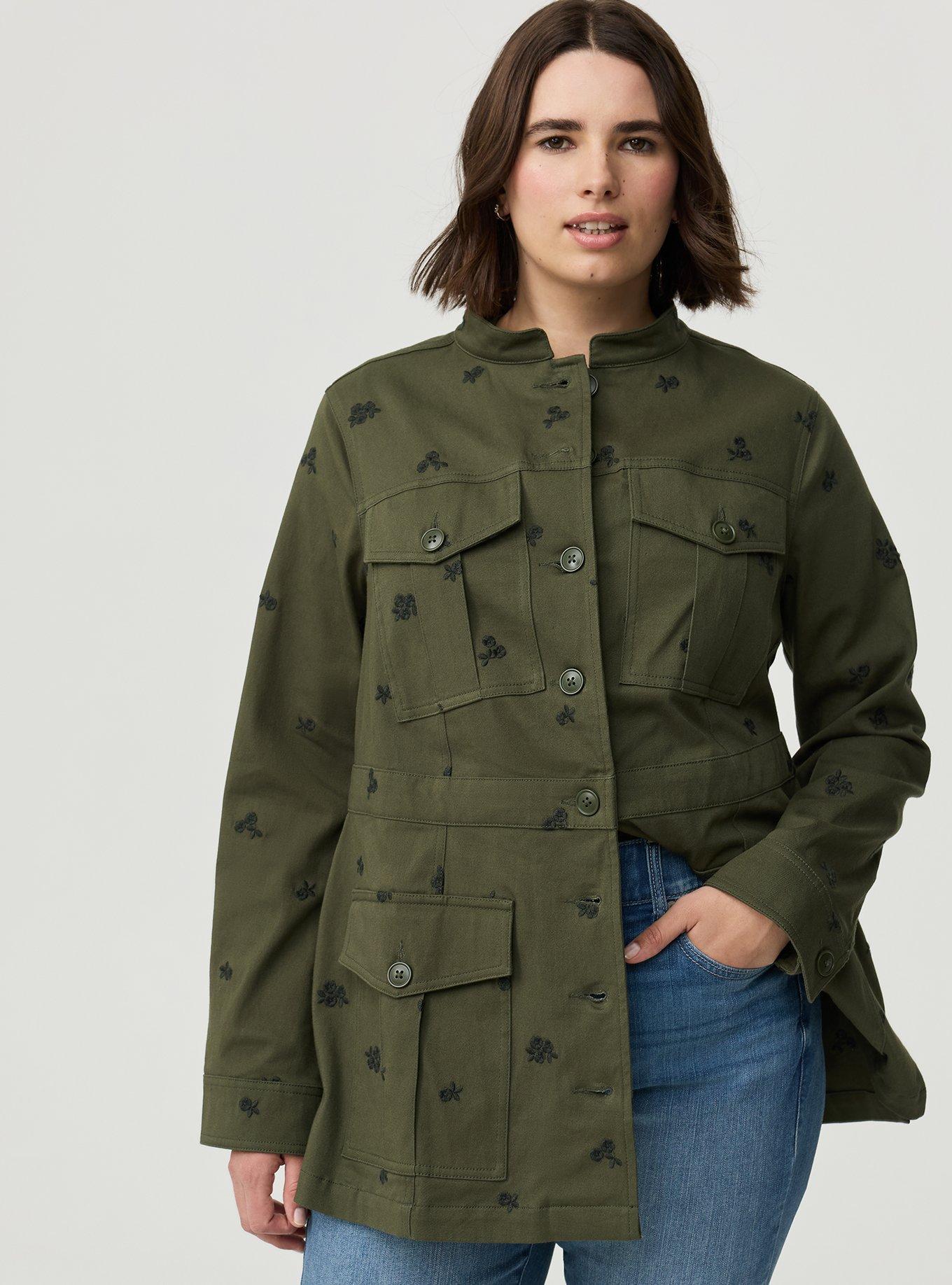 Fitted Military Jacket