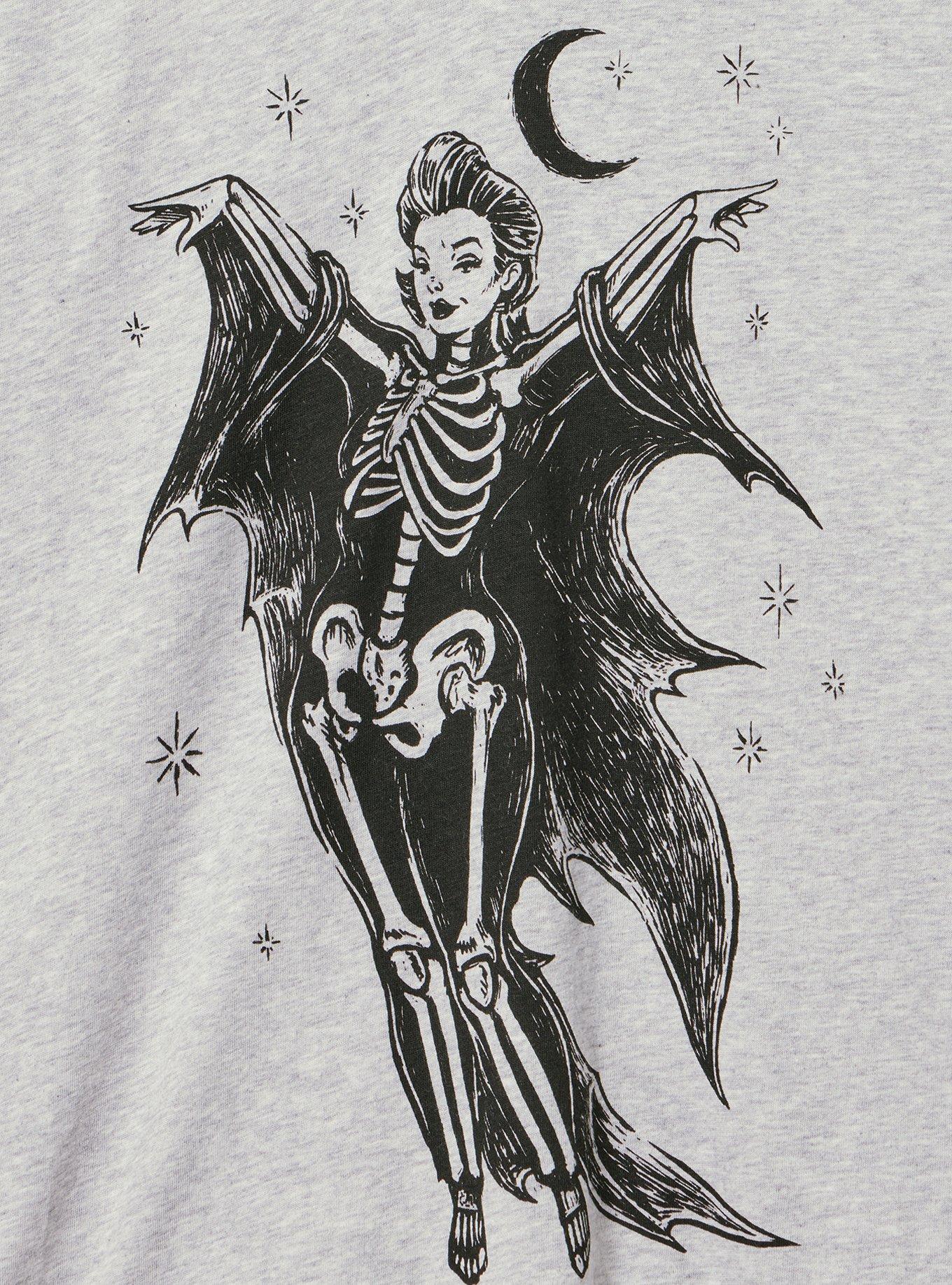 Heritage Jersey 3/4 Sleeve Raglan Tee, SKETCH WITCH LIGHTEST HEATHER GREY, alternate