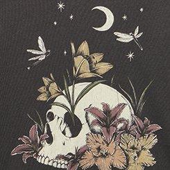 Classic Cotton V-Neck Tee, ALWAYS FALLING OBSIDIAN, swatch