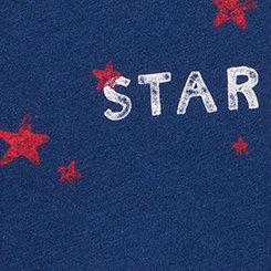 Classic Cotton V-Neck Tee, STARS AND STRIPES MEDIEVAL BLUE, swatch