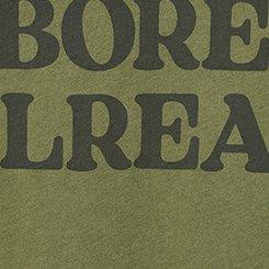 Classic Cotton V-Neck Tee, BORED ALREADY OLIVINE, swatch