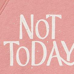 Classic Cotton V-Neck Tee, NOT TODAY ASH ROSE, swatch