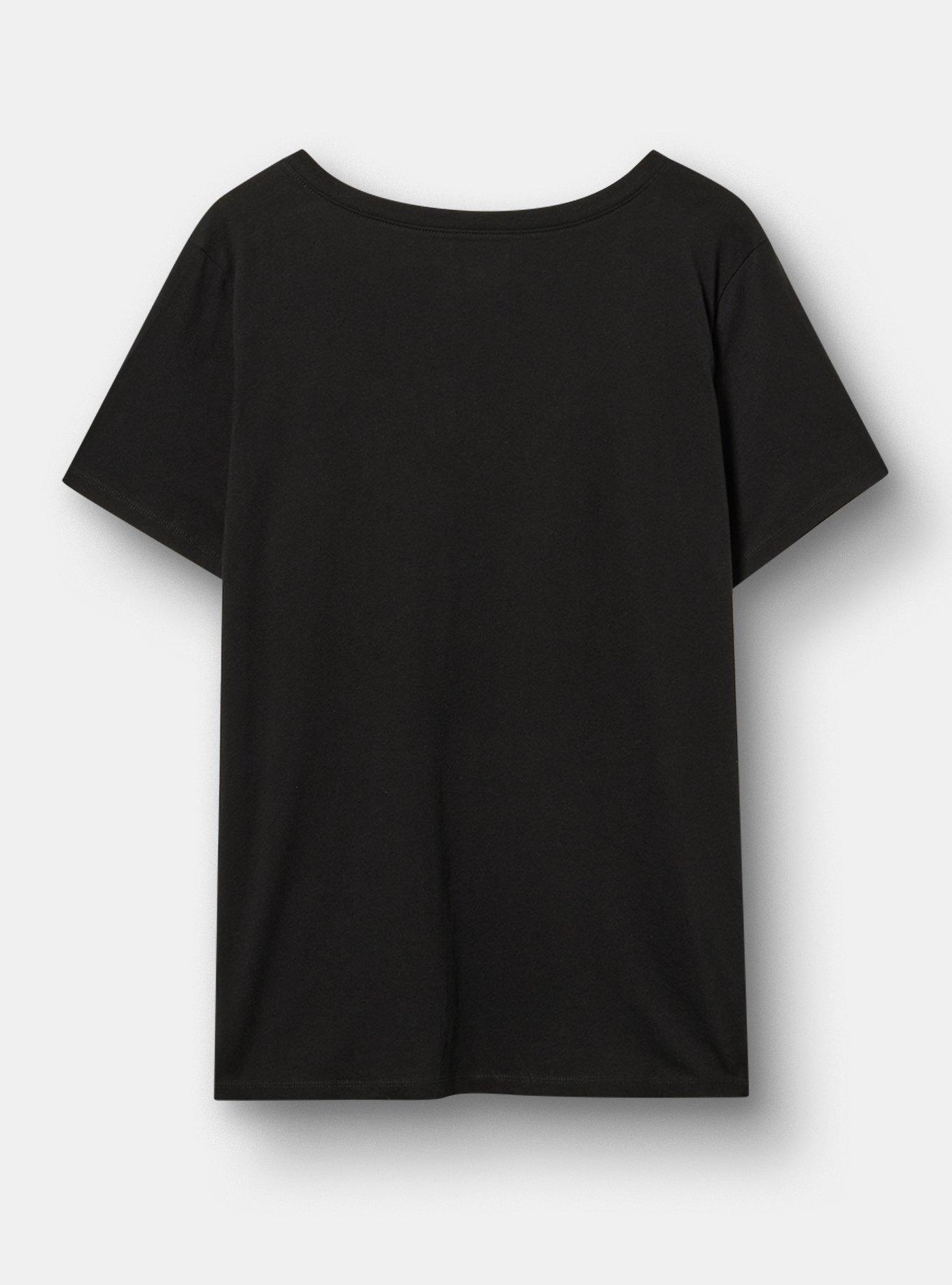 Classic Cotton V-Neck Tee, NEIGHBORHOOD CANDY DEEP BLACK, alternate