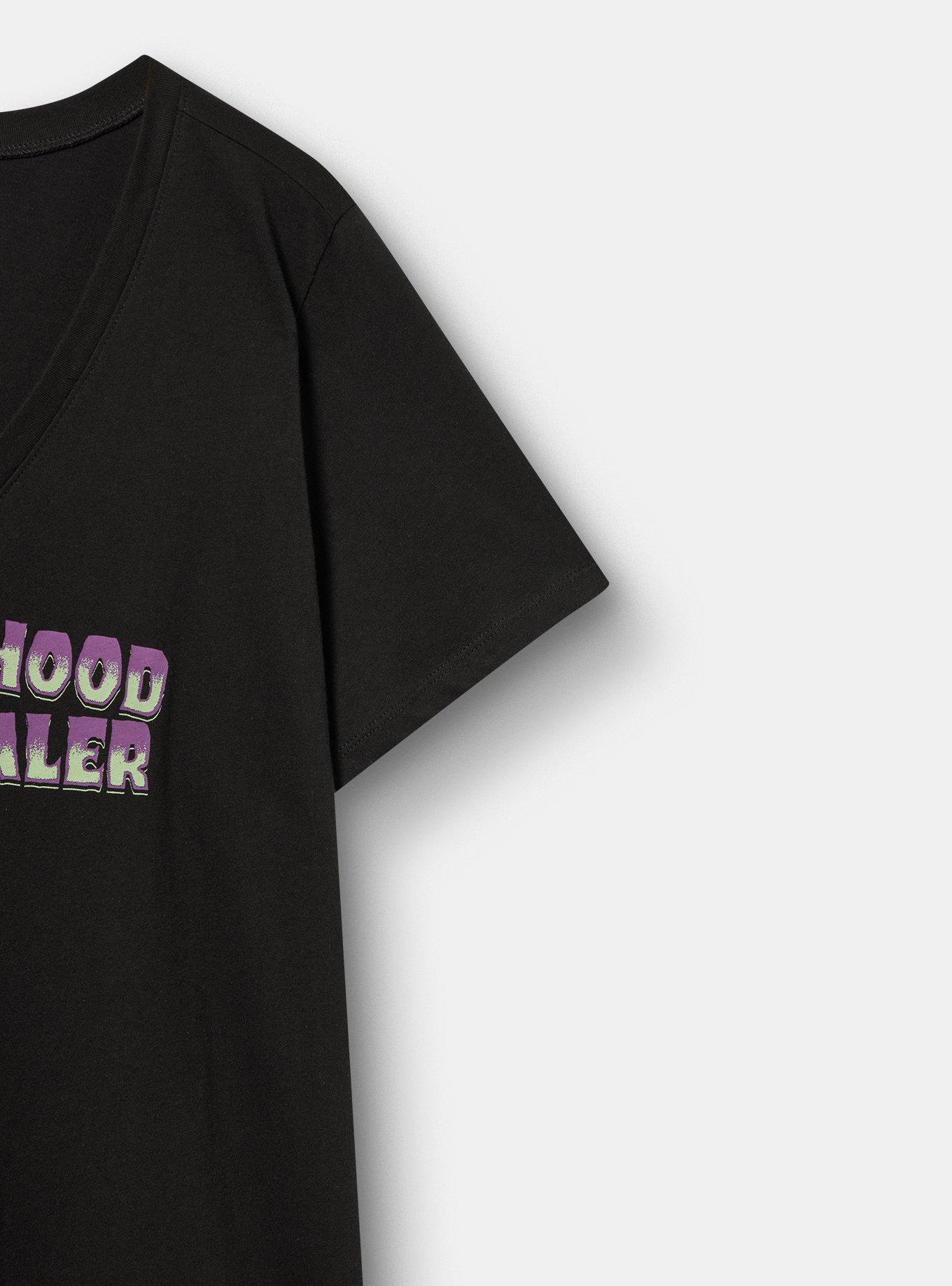 Classic Cotton V-Neck Tee, NEIGHBORHOOD CANDY DEEP BLACK, alternate