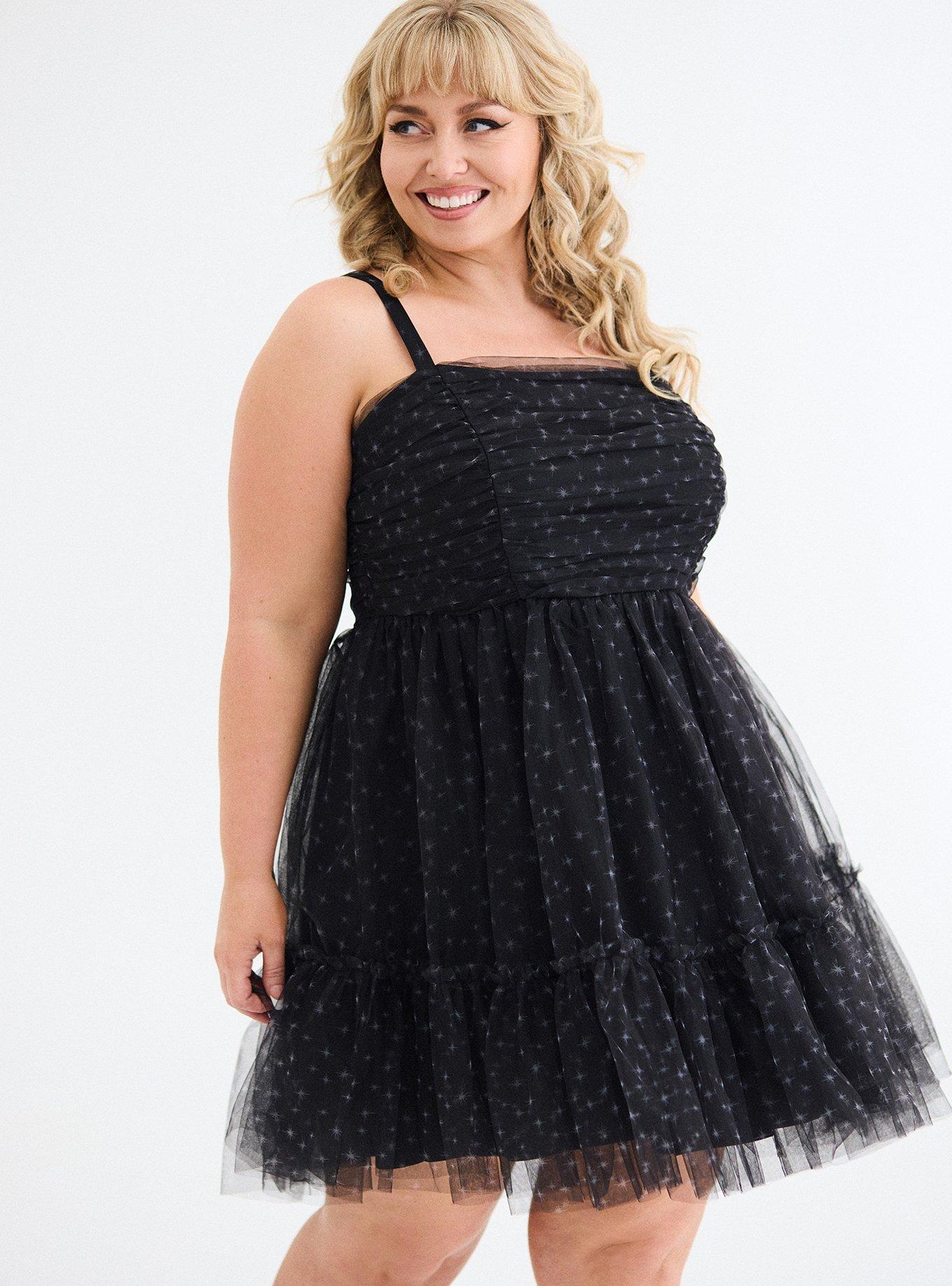 Retro Chic Ruched Tulle Mini Dress