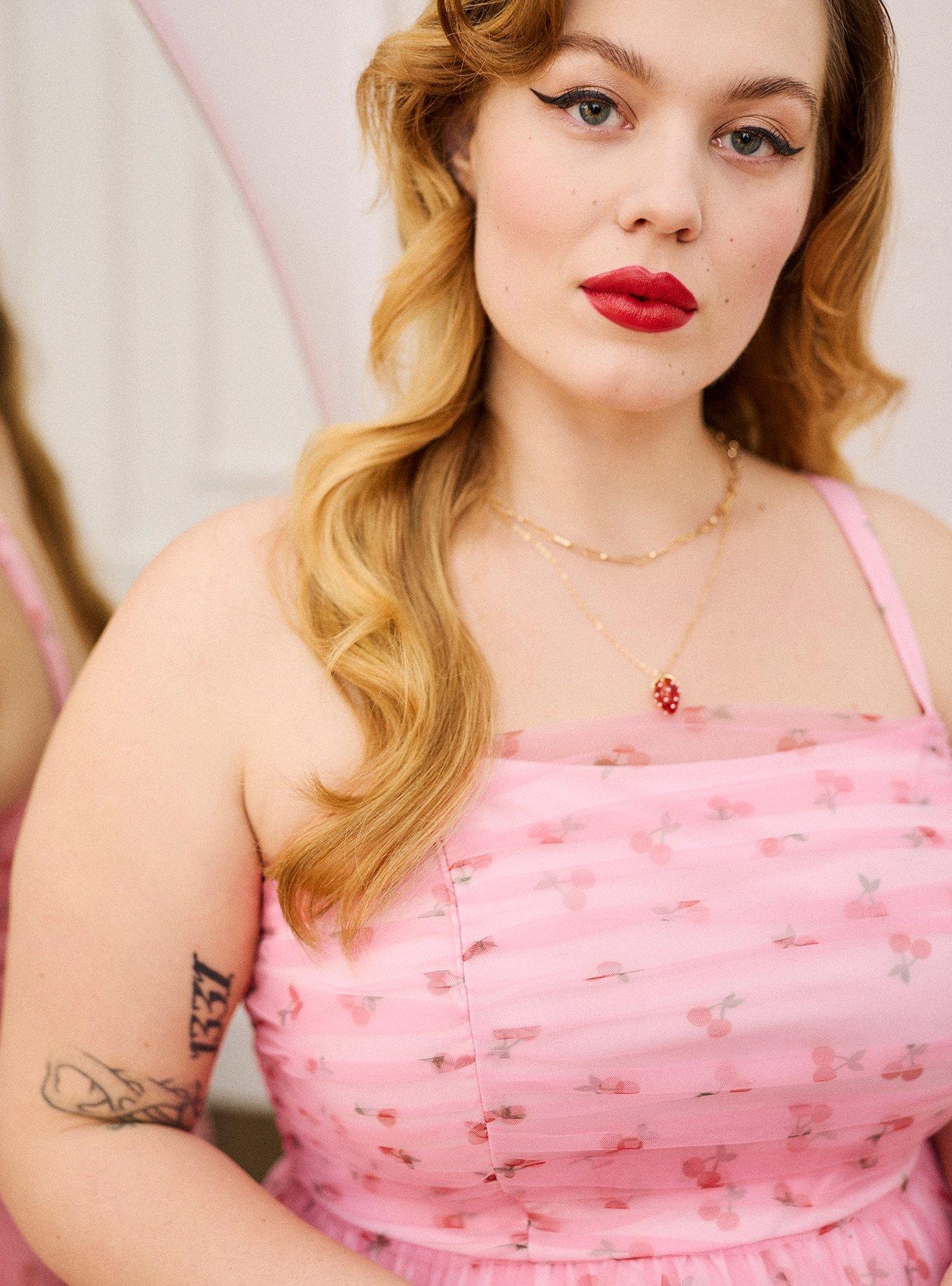 Retro Chic Ruched Tulle Mini Dress