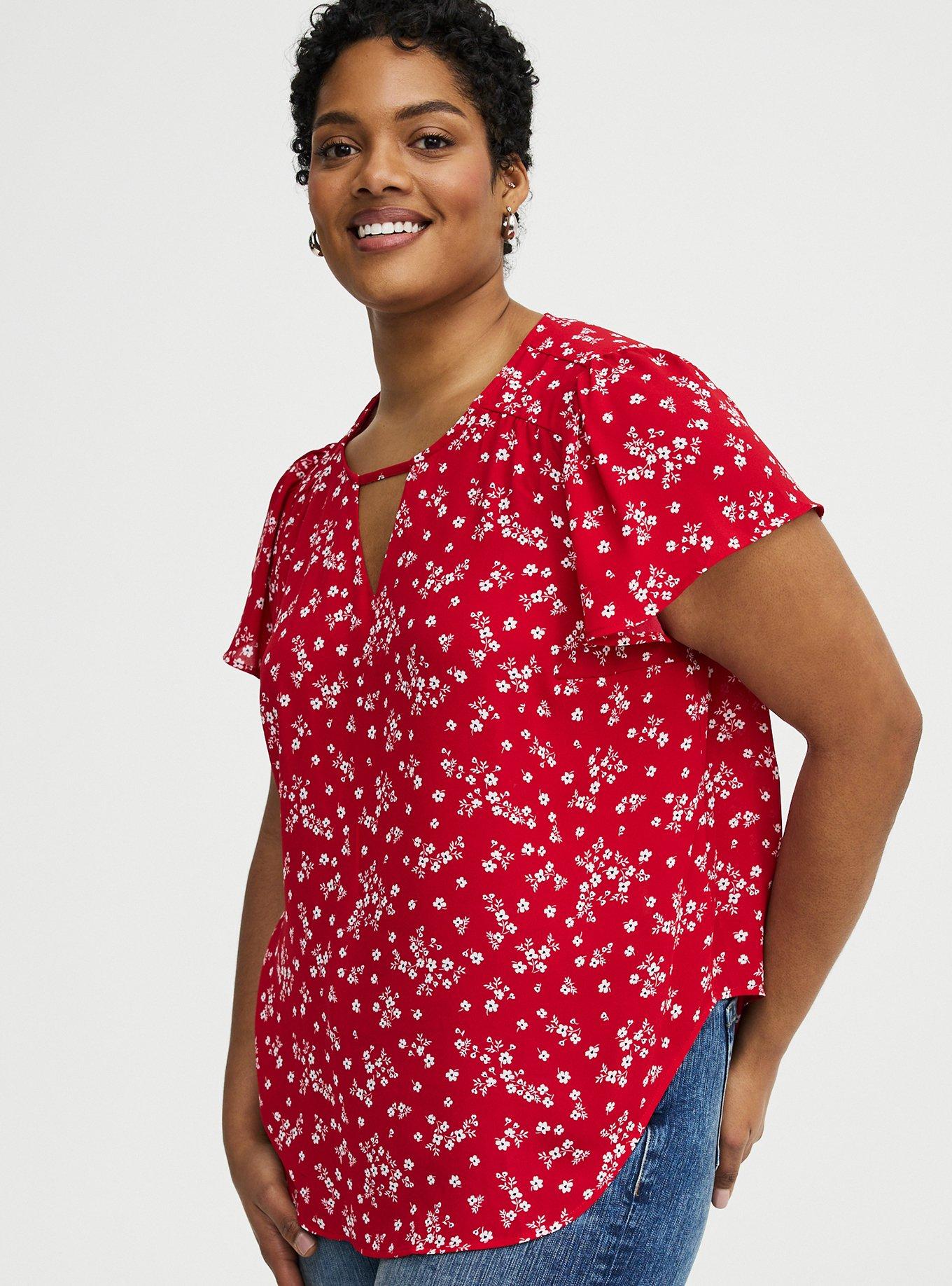 Harper Flutter Sleeve Blouse