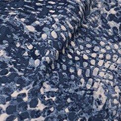 Harper Flutter Sleeve Blouse, DIVA SNAKESIN BLUE, swatch