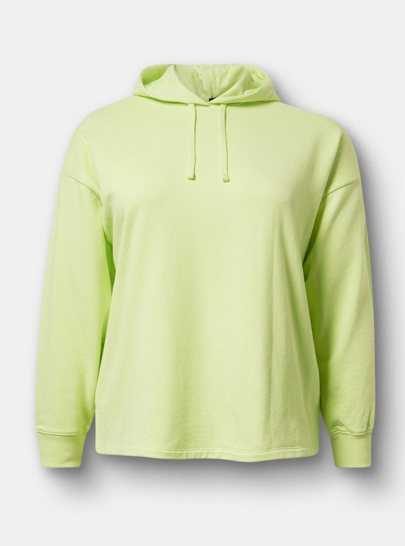 French Terry Long Sleeve Hoodie, ASIAN PEAR, hi-res