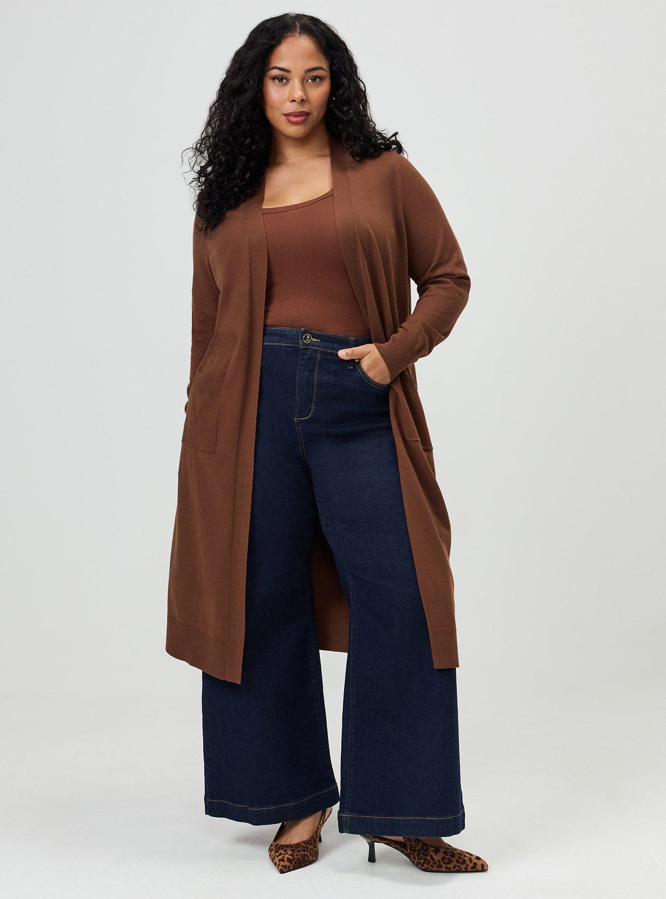 Cotton Modal Rib Scoop Neck Tank, CAPPUCCINO, alternate