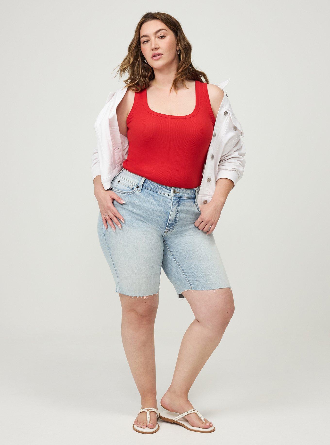 Cotton Modal Rib Scoop Tank, ADRENALINE RUSH, alternate