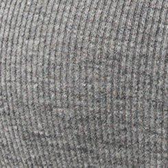 Plus Size Cotton Modal Rib Scoop Tank, MED HEATHER GREY, swatch