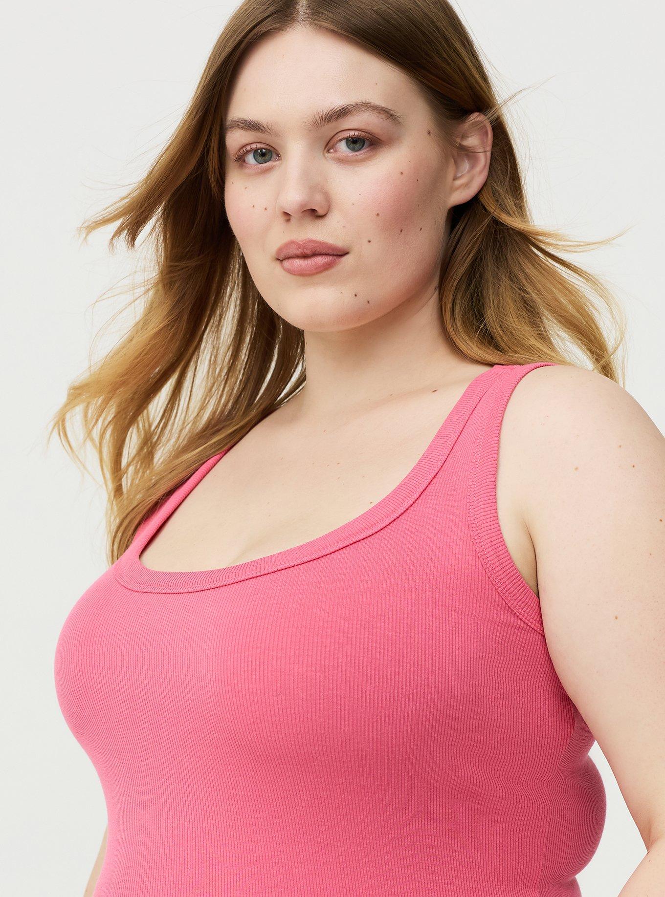 Cotton Modal Rib Scoop Tank, FRUIT DOVE, alternate