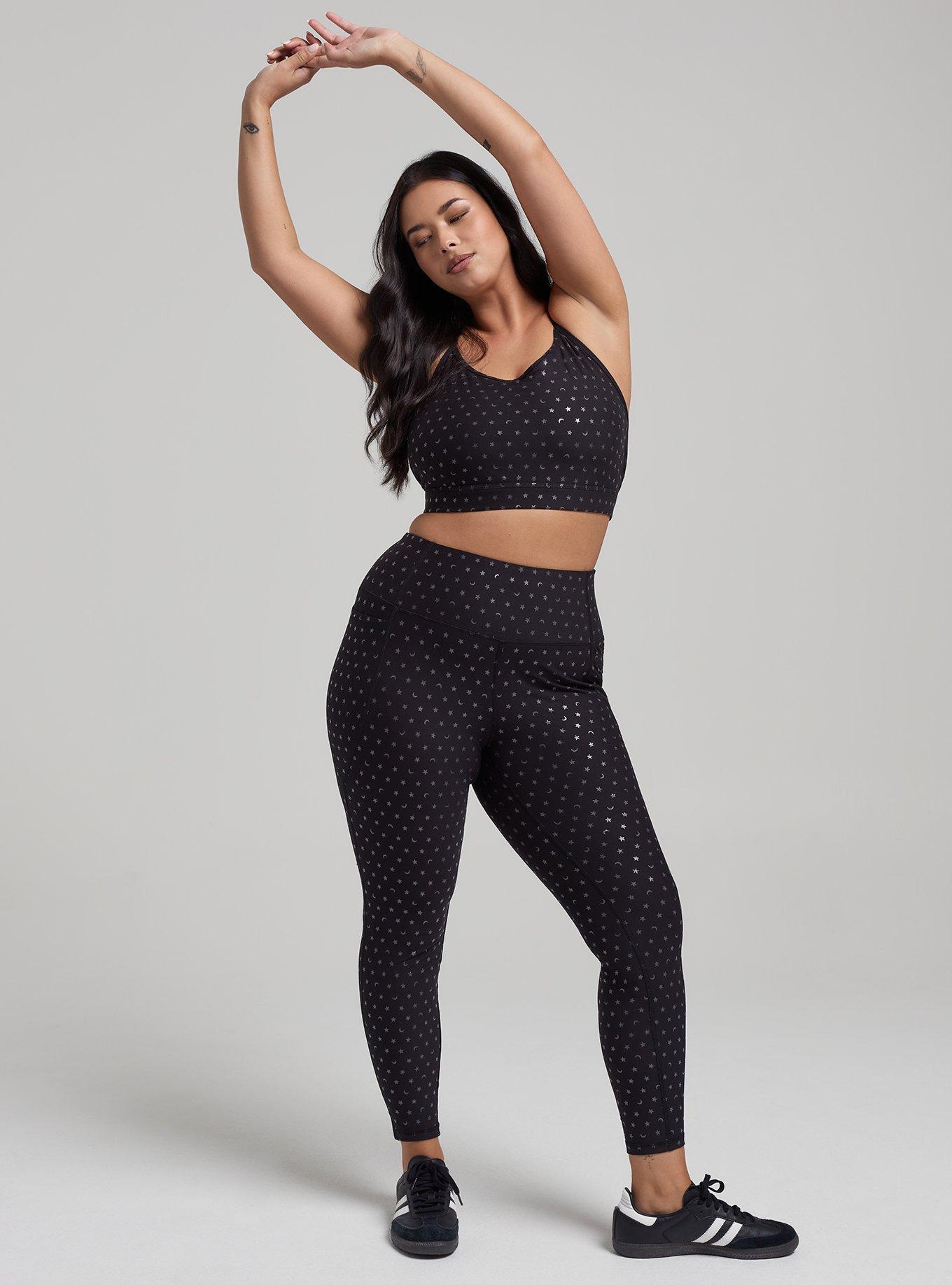 TRU Super Soft Performance Jersey Shine Active Bra