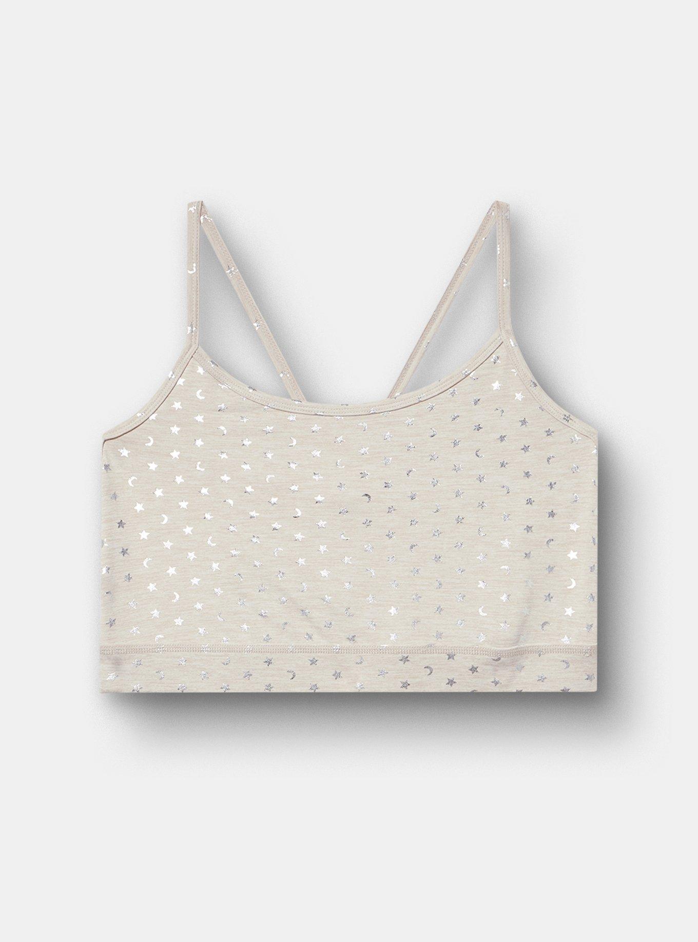 TRU Super Soft Performance Jersey Shine Active Bra, OATMEAL HEATHER, hi-res
