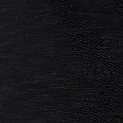 Harper Vintage Slub V-Neck Top, DEEP BLACK, swatch