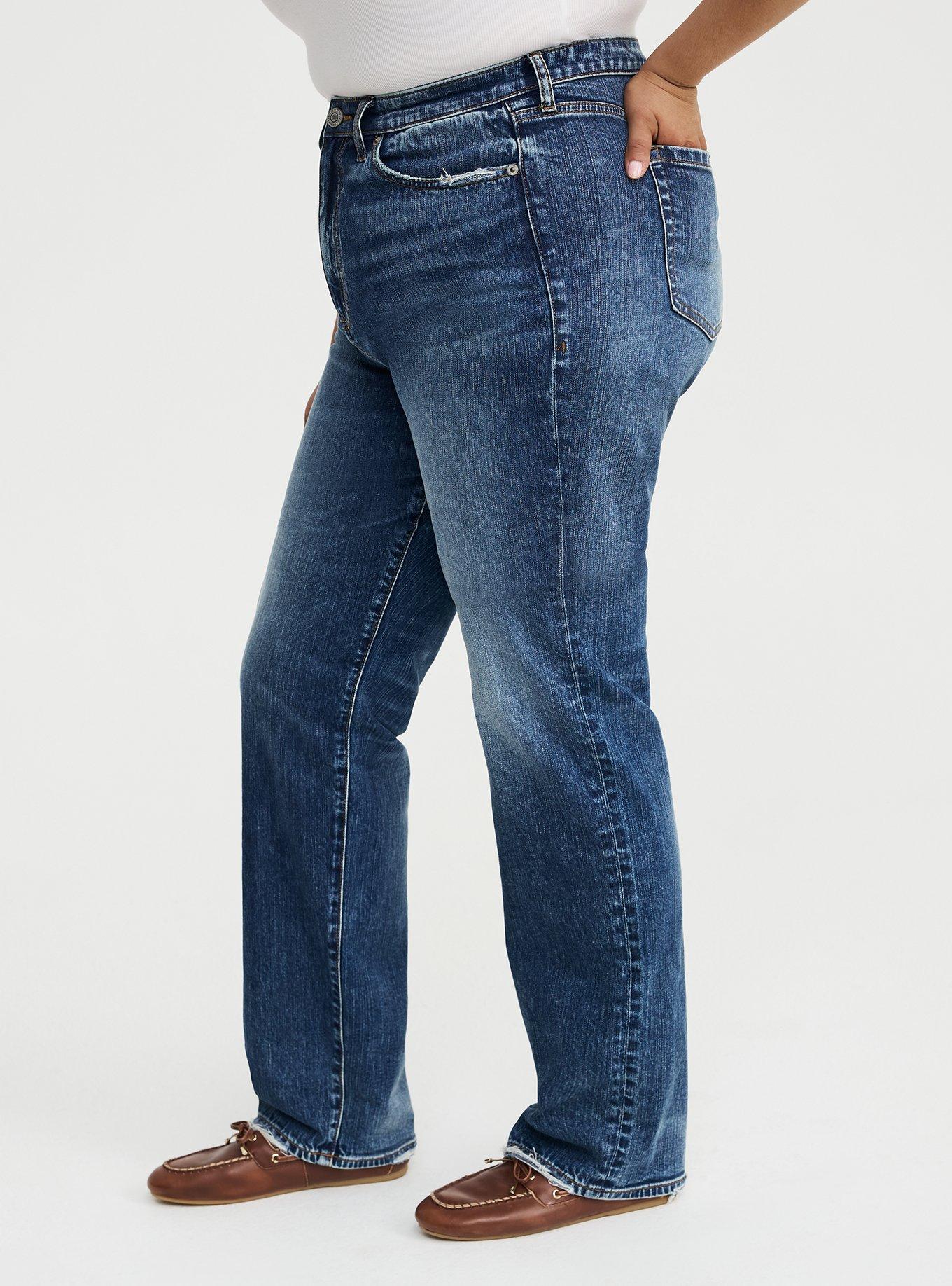 High-Rise Straight Jean