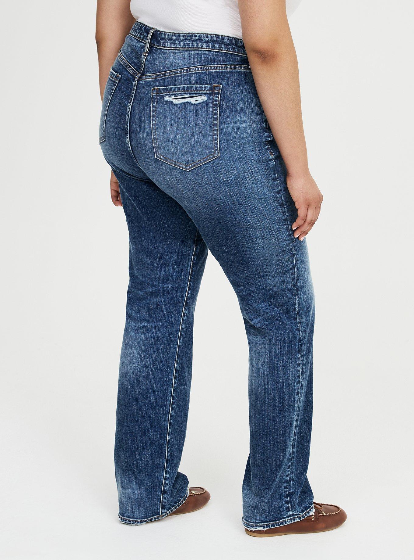 High-Rise Straight Jean