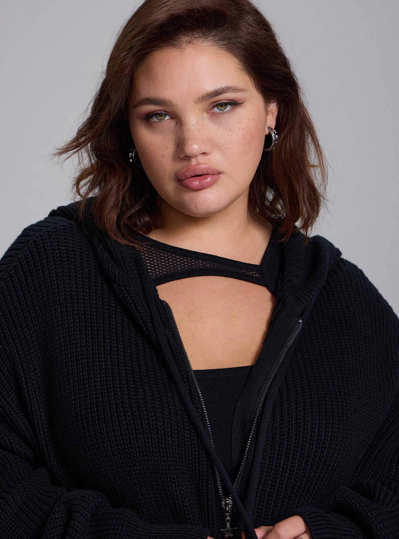 Plus Size - Nightfall Relaxed Zip-Up Hoodie - Torrid
