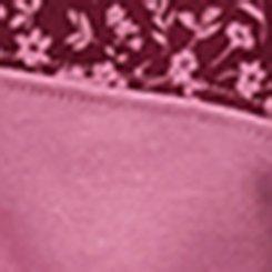 Plus Size French Terry Contrast Sweatshirt, MELLOW MAUVE, swatch